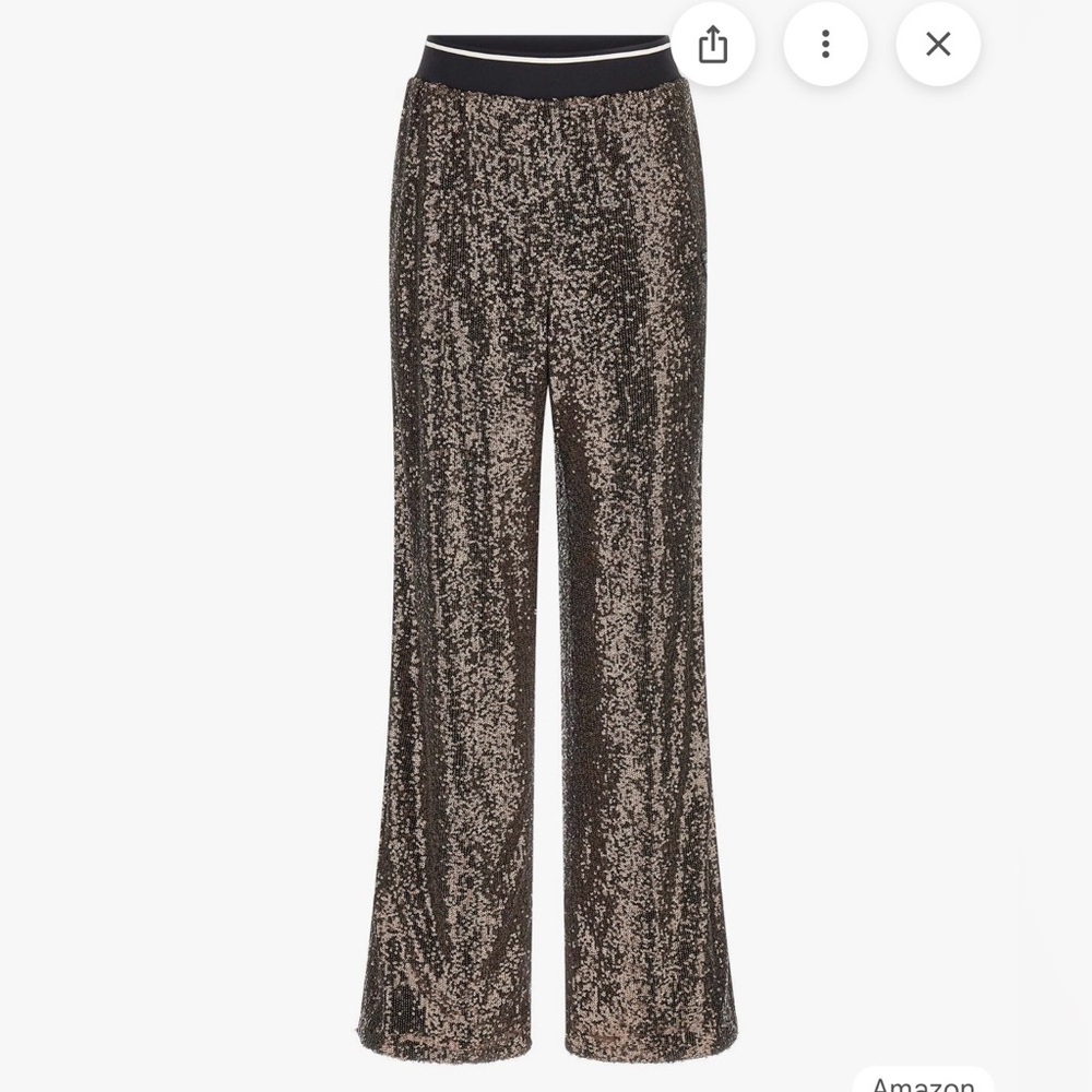 Guess sequin brow track pant with guess logo